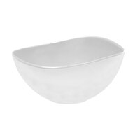 Elite Global Solutions M10OVNW Organic Bowls White Almost Oval 3 Qt. Bowl