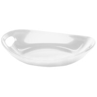 Elite Global Solutions M1211OVH Bilbao Display White 28 oz. Oval Platter with Handles