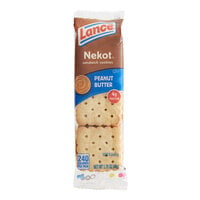 Lance Nekot Vanilla Cookie with Peanut Butter Filling 20 Count Box - 6/Case