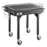 Backyard Pro CHAR-30 30 inch Heavy-Duty Steel Charcoal Grill with Adjustable Grates, Removable Legs, and Cover