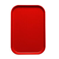 Cambro 1015510 10 1/8" x 15" Signal Red Customizable Insert for 1520 Fiberglass Camtray - 24/Case