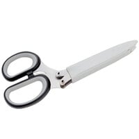 Mercer Culinary M35150 3 1/4" 5-Blade Stainless Steel Herb Shears with Blade Guard