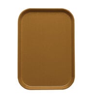 Cambro 1015508 10 1/8" x 15" Suede Brown Customizable Insert for 1520 Fiberglass Camtray - 24/Case