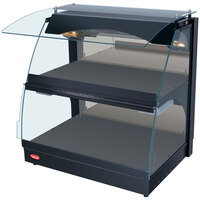 Hatco GRCMW-1D Glo-Ray 26" Self Service Double Shelf Curved Merchandising Warmer - 1540W