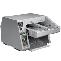 Hatco ITQ-1750-2C Intelligent Toast-Qwik Dual Conveyor Toaster with 2 1/4" Opening and Digital Controls - 208V