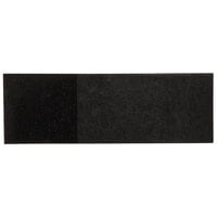 Black Self-Adhering Customizable Paper Napkin Band - 2000/Box