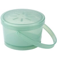 GET EC-07 12 oz. Jade Green Customizable Reusable Eco-Takeouts Soup Container - 12/Pack