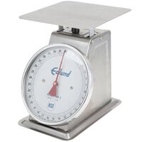 Edlund HD-2DP Heavy-Duty 32 oz. Portion Scale with 8 1/2" x 8 1/2" Platform and Air Dashpot