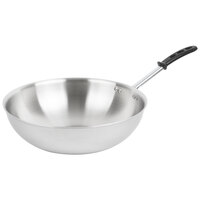 Vollrath 77754 Tribute 14" Stir Fry Pan with TriVent Silicone Handle