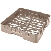 Cambro Beige Camrack Full Size Base Rack with Closed Sides