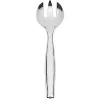 Sabert UM72F 10" Disposable Silver Plastic Serving Fork - 72/Case