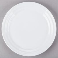 10 Strawberry Street SWNG-8 Swing 8" White Porcelain Salad / Dessert Plate - 24/Case