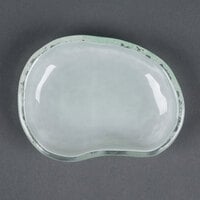 10 Strawberry Street HD2503OP Izabel Lam Morning Tide 3 1/2" x 4 1/2" Opal Glass Eliptical Dish - 48/Case