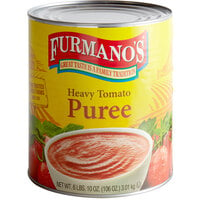 Furmano's #10 Can Heavy Tomato Puree - 6/Case
