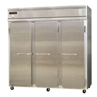 Continental Refrigerator 3FS 78" Solid Door Shallow Depth Reach-In Freezer