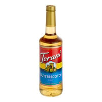 Torani Butterscotch Flavoring Syrup 750 mL Glass Bottle