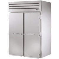 True STR2RRI-2S Spec Series 68" Stainless Steel 2 Section Solid Door Roll-In Refrigerator
