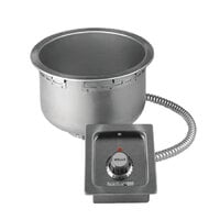 Wells 5P-SS10TUC-120 11 Qt. Round Drop In Soup Well - Top Mount, Thermostatic Control, 120V