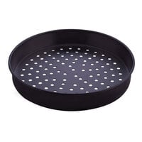 American Metalcraft SPHCDEP6 6" x 1" Super Perforated Hard Coat Anodized Aluminum Tapered / Nesting Deep Dish Pizza Pan