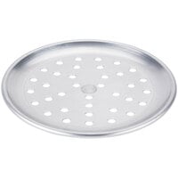 American Metalcraft PHACTP9 9" Perforated Heavy Weight Aluminum Coupe Pizza Pan