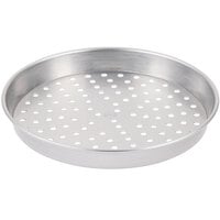 American Metalcraft PHA5009 9" x 2" Perforated Heavy Weight Aluminum Straight Sided Pizza Pan