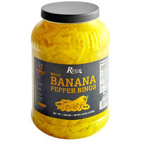 Regal Mild Banana Pepper Rings 1 Gallon - 4/Case