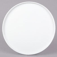 Cal-Mil PP1167 Gourmet Display Round Porcelain Platter - 12 3/4" x 1 1/2"