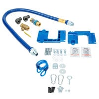 Dormont 1675KIT48PS Deluxe SnapFast® 48" Gas Connector Kit with Safety-Set® - 3/4" Diameter
