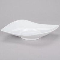 CAC COL-12 Fashion 12" Bright White Porcelain Eye Bowl - 12/Case