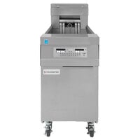 Frymaster 11814E 60 lb. High Production Electric Floor Fryer with CM3.5 Controls - 240V, 3 Phase, 17 kW