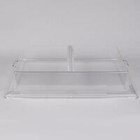 Cambro RD1826CWH Camwear 18" x 26" Clear Dome Display Cover with Hinged Lid