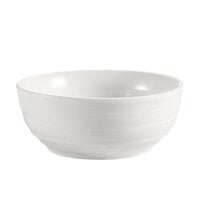 CAC SUS-4 Sushi Signature 4.5 oz. New Bone White Porcelain Small Bowl - 48/Case