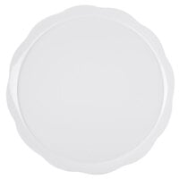 GET ML-114-W Bake and Brew 11 1/2" White Round Display Platter   - 12/Case