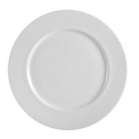 CAC HMY-6 Harmony 6 1/4" Super White Porcelain Plate - 36/Case