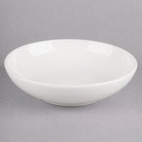 Homer Laughlin by Steelite International HL20266800 Ameriwhite Alexa 27 oz. Bright White China Soup Bowl - 12/Case