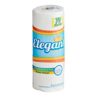 Elegant 2-Ply Paper Towel Roll, 70 Sheets/Roll - 30/Case