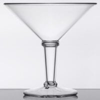 GET SW-1419-1-SAN-CL 48 oz. Customizable SAN Plastic Super Martini Glass - 3/Case