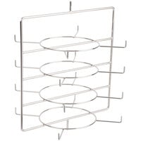 Hatco FSDT5TCR 5-Tier Circle Rack With Pizza Pan Retainers for FSDT Holding and Display Cabinets