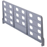 Cambro CSSD188151 Camshelving® Gray ABS Plastic Shelf Divider for 18" Premium, Elements and Elements XTRA Series