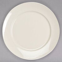 Homer Laughlin by Steelite International HL12072100 RE-21 7 3/8" Ivory (American White) China Plate - 36/Case