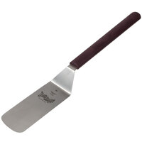 Mercer Culinary M18330 Hell's Handle® High Heat 8" x 3" Solid Rounded Edge Turner with Long 10" Handle