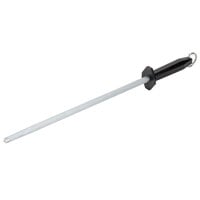 Victorinox 7.8991.8 14" Regular Cut Knife Sharpening Steel with Black Plastic Handle