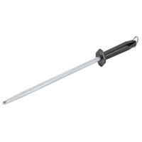 Victorinox 7.8991.7 12" Combination Cut Knife Sharpening Steel with Black Plastic Handle