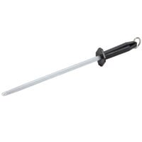 Victorinox 7.8991.6 12" Regular Cut Knife Sharpening Steel with Black Plastic Handle