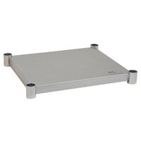 Eagle Group 3030GADJUS Adjustable Galvanized Work Table Undershelf for 30" x 30" Tables