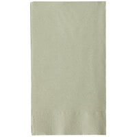Choice 15" x 17" Sage 2-Ply Paper Dinner Napkin - 125/Pack