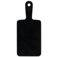 Cal-Mil 3345-13SIGN Black Write-On Paddle Sign - 4 1/2" x 2"