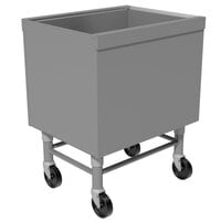 Advance Tabco SCI-MIC-30 Stainless Steel Portable Ice Bin - 30" x 18 3/4"