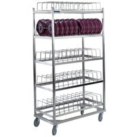 Lakeside 898 Stainless Steel Dome Drying Rack - 100 Dome Capacity