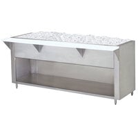 Advance Tabco CPU-3-BS Stainless Steel Ice-Cooled Table with Enclosed Base